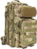 Tactical Backpack Military Molle Hiking 30L Tactical outdoor mountaineering trekking attack camouflage