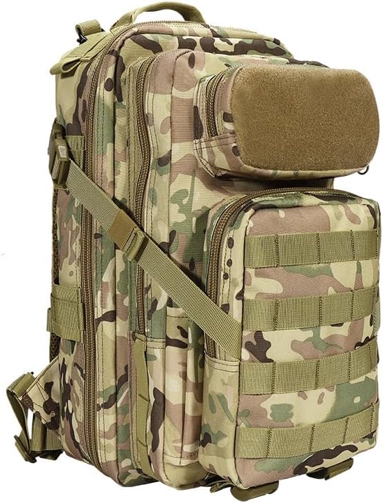 Tactical Backpack Military Molle Hiking 30L Tactical outdoor mountaineering trekking attack camouflage