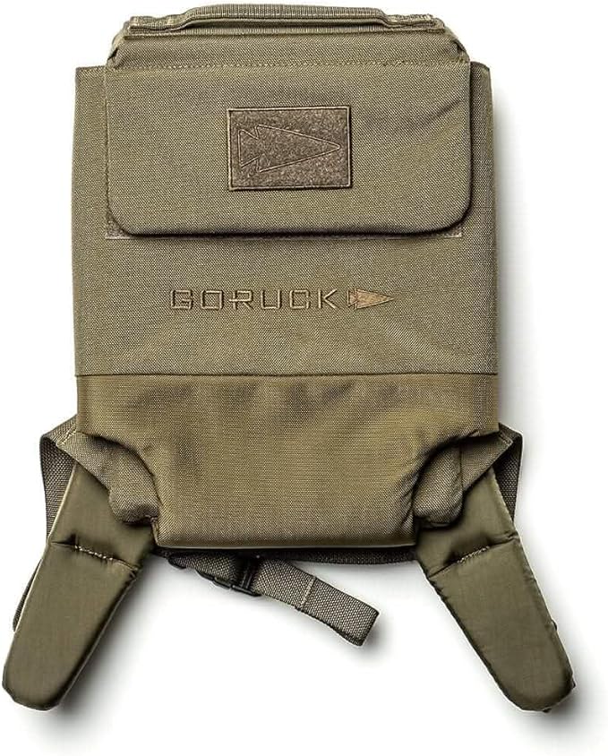 GORUCK Ruck Plate Carrier 3.0 - Streamlined Weighted Rucking Backpack w/Ergonomic Back Support &amp Extra Padded Straps - Compatible Ruck Plates Ranger Green