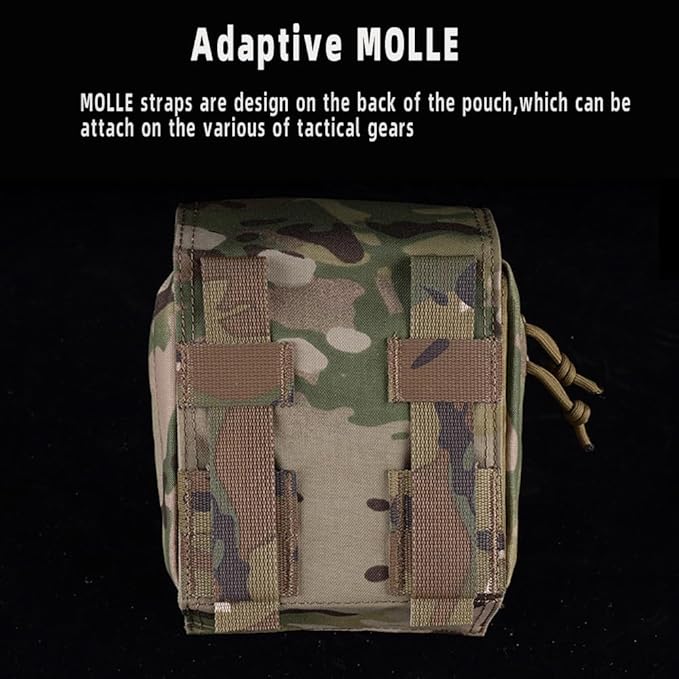 Tactical IFAK Pouch Rapid Deployment Pack MOLLE System First Aid Medical Pouch