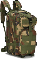 Military Tactical Backpack Rucksacks 3 Day Assault Pack for Hunting Trekking Camping Outdoor (Jungle Camouflage)