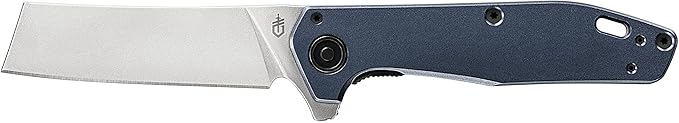 Gerber Gear Fastball Cleaver - Durable Folding Knife with Lock - Premium EDC Gear - 3 - Made in USA - Urban Blue