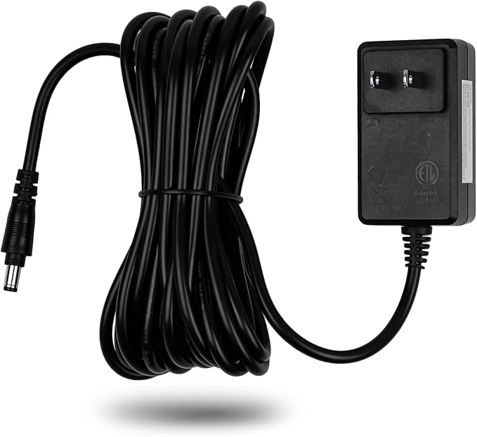 Upgrade Power Adapter Replacement for Masterbuilt Gravity Series 560/600/800/900/1050/1150 Digital Charcoal Grill + Smokers 9004190216 Power Supply Replacement Parts with 16 FT Long 18 AWG Cord