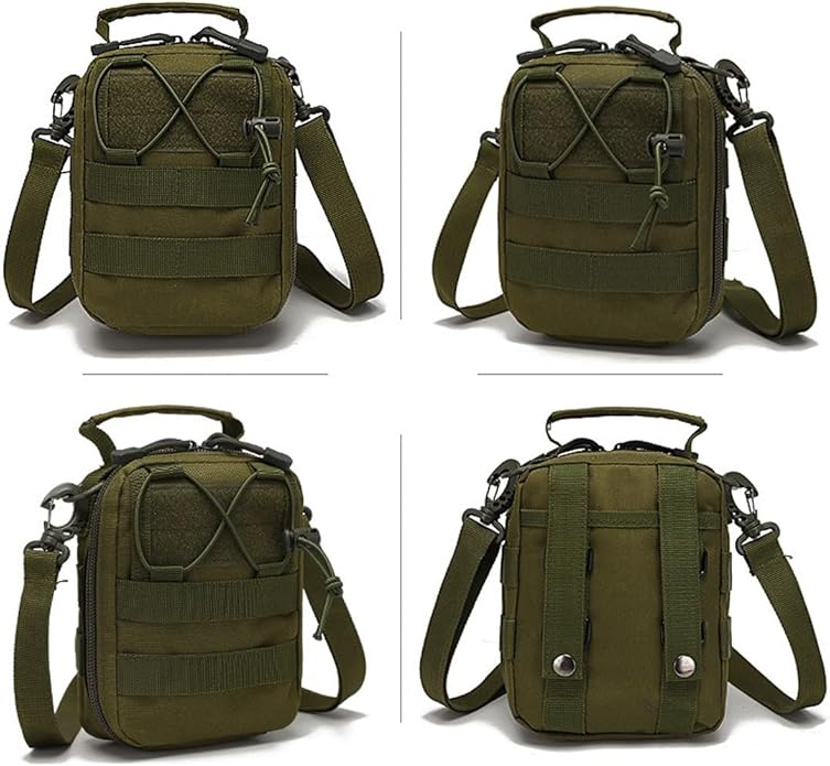 Small Tactical Messenger Bag Cross-Body Single Shoulder Pack Handbag Crossbody Casual Pack