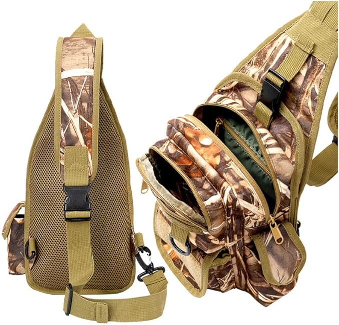 Outdoor Sports Hiking Sling Bag Shoulder Pack Camouflage Tactical Chest Bag