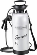 Portable Camping Shower 8L Portable Shower with 10 Modes Sprayer Head and 9.84ft Hose for Garden Picnic Hiking Beach Car Cleaning Camping
