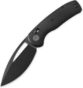 Petrified fish PFP13 Viper Folding Knife3.5 K110 Steel Black Stonewashed Blade G10 Handle Pocket Knife for Camping EDC Outdoor (Black Black Stonewashed)