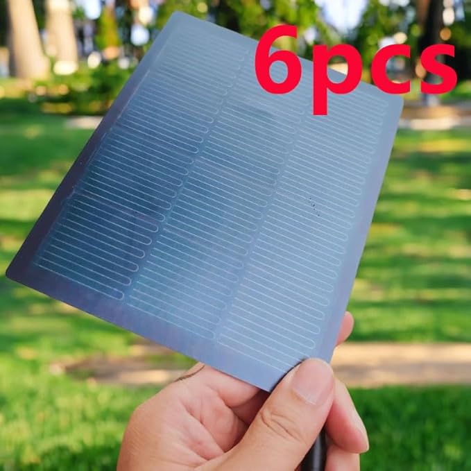 amorphous-Solar-Panel-CIGS-Film-Power-Portable-Ultra-Thin-Charger-Photovoltaic-Solar-Cell Flex Waterproof DIY (6.69x5.51in(17x14cm)) (6)