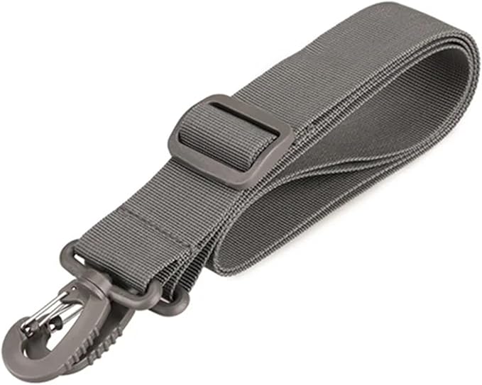 Fanny Pack Extender Strap 4pcs Tactical Multi-Function Shoulder Strap Adjustable with Pouch for Outdoor &amp Hunting Belt(Gray)