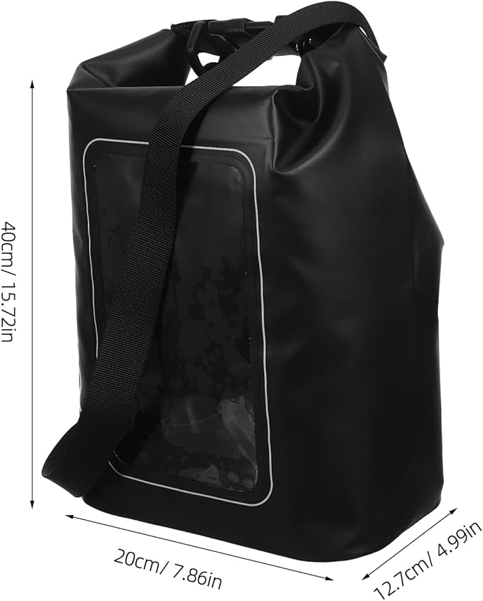 Swimming Mobile Phone Bag: Waterproof Phone Pouch for Outdoor Beach Trips Rainy Weather Protection Water Sports Snorkeling Black