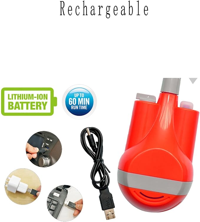 KSTYLE Portable Showers Camping Shower Camping Shower with Submersible Pump Portable Outdoor Shower Water Pump for CampingOrange