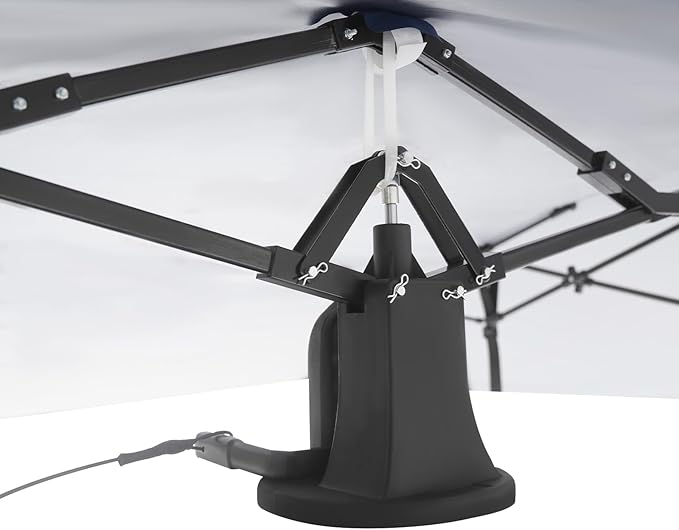 Semi-Automatic Car Tent 13.78x7.2ft Portable Car Sun Shelter with Hydraulic System for Sedan Foldable Car Awning with Carrying Bag for Vehicles Roof Protection (Navy Blue 4.5m)