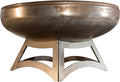 Liberty Fire Pit – Ohio Flame Wood Burning Outdoor Fire Pit - 36 Diameter with Hollow Base (Made in USA)