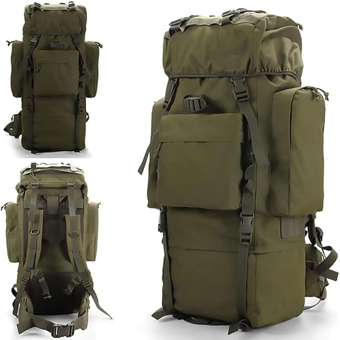 Tactical Backpack Large Rifle Backpack for Hunting Hiking Camping 600D Oxford Military Bag Outdoor Bag with MOLLE System for Men Women