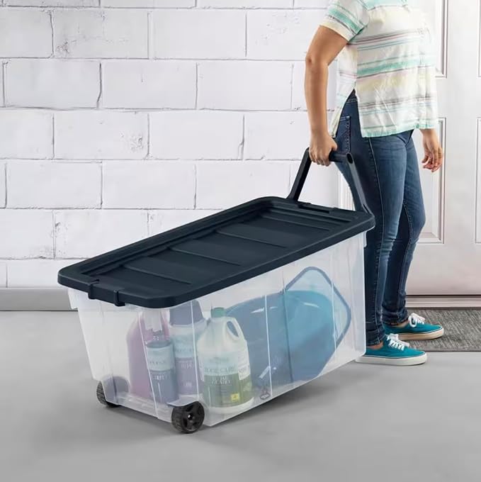 160 Quart Wheeled Storage Box NC60135