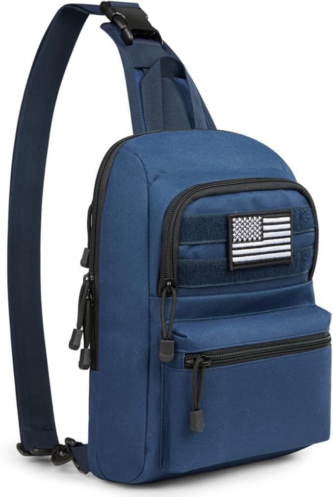 G4Free Tactical Sling Bag Backpack EDC Concealed Carry Bag Small Crossbody Shoulder Chest Pack