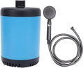 Portable Shower for Camping 7800mAh Rechargeable Shower Pump with Battery Level Display Outdoor Shower Kit for Hiking Travel Car Pet