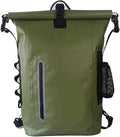 Waterproof Kayak Dry Bag Drift Swimming Backpack Large River Trekking Shoulder Beach Diving Dry Rafting Canoeing PVC Camping Bag(Green)