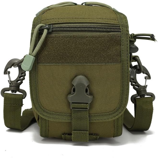 Outdoor Sports Hiking Sling Pack Camouflage Tactical Molle Shoulder Bag - Green