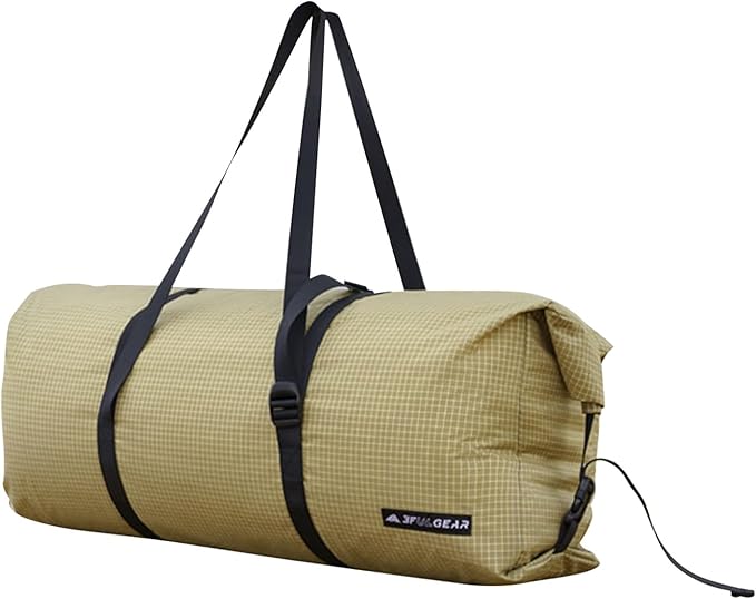 Camping Duffle Bag - 35L Travel Duffel Luggage Bag with Straps &amp Handles Foldable Travel Duffel Bags for Kayaking Rafting Boating Canoeing Camping Gym Beach Cruise Ship