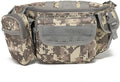 Tactical Waist Pack Military Fanny Pack for Men Outdoor Army Waist Bag Large Waist Pack for Daily Life Cycling Camping Hiking Hunting Fishing (ACU)