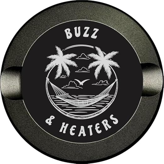Buzz &amp Heaters Metal Container for Zyn | Metal Holder for Zyn |Metal Can for Zyn | Metal Cases for Zyn Holder | Metal Pouch Cans for Zyn | Offshore Palm &amp Hammock Anodized