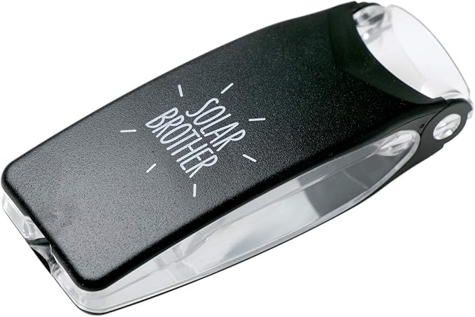 Suncase Solar Lighter - Compact Eco-Friendly Solar Powered Windproof Waterproof Ultralight Fire Starter (Black)