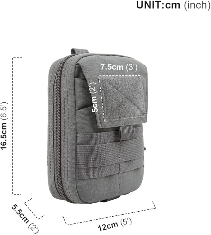 EXCELLENT ELITE SPANKER Molle Admin Pouch Military Utility Tool Pouch EDC Molle Pouchs Gadget Waist Bags