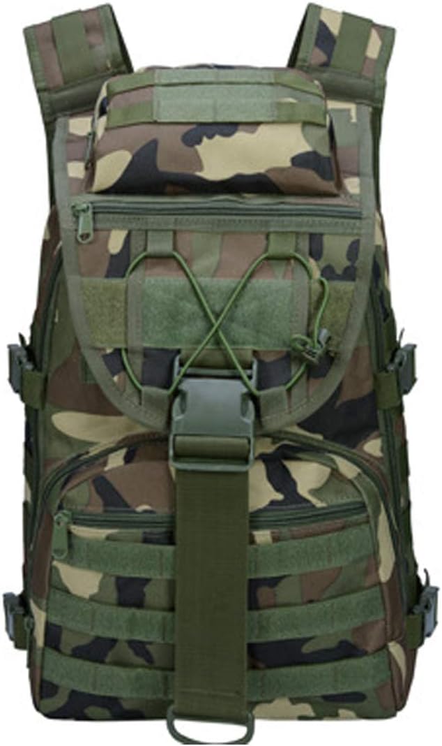 Hiking Backpack 35L Molle Military Tactical Backpack Travel Camping Hiking Rucksack Fishing Outdoor Sports Camouflage Bags