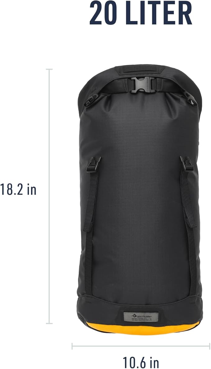 Sea to Summit eVac Heavy Duty Compression Dry Bag Waterproof Dry Storage 20 Liter
