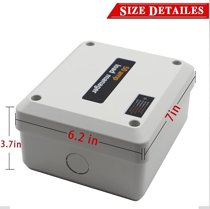 50 Amp Load Manager Compatible with Generac 7000 50 Amp Smart Management Module with 8-Zone Control Overload Protection and Lock Feature