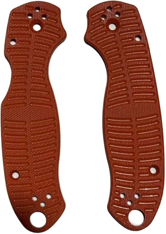2-Piece Set G10 Scales Handle Patch Replacement in Orange Fits for C223 Para3