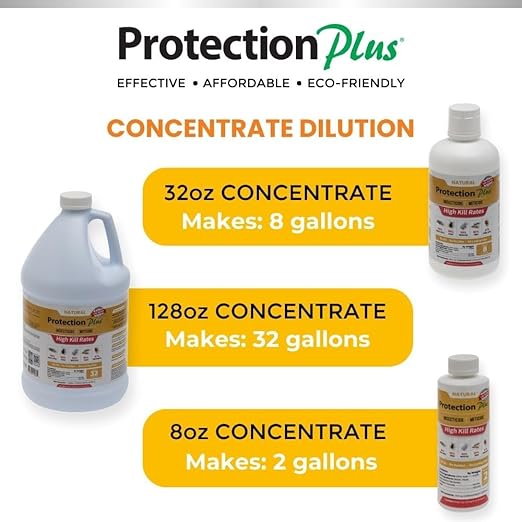 Environmental Plant Management Protection Plus Ready To Use | Oil-Free Contact Insecticide for Plants | Kill Aphids Whiteflies Spider Mites &amp Other Soft-Bodied Pests | Natural | Indoor &amp Out
