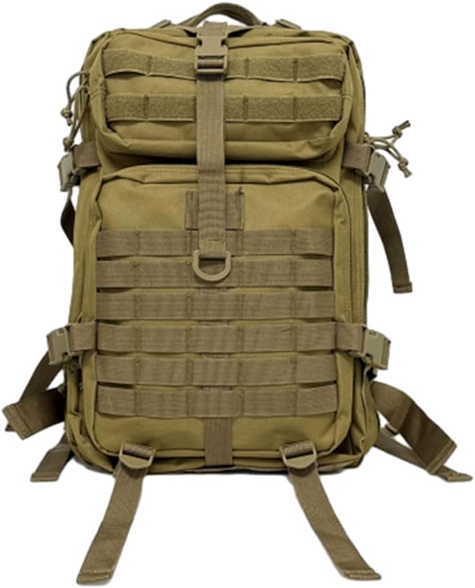 50L Tactical Backpack Assault Pack Bag Molle Bag Military Backpack Versatile Molle Assault Pack for Outdoor Hiking Mountaineering Hunting