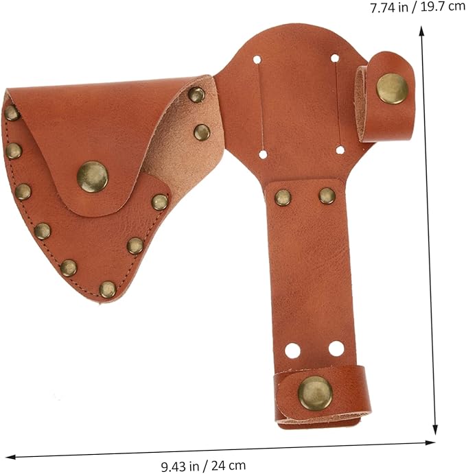 UKCOCO 3pcs Portable Axe Sheath Protective Cover for Hatchet Outdoor Tool Storage Genuine for Camping and Hiking Enthusiasts