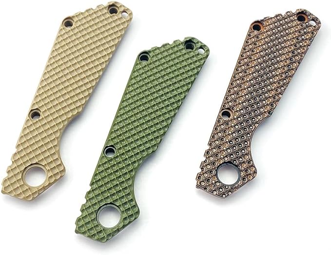 1 Piece G10 Scales Handle Fits for Strider SNG New Version Custom Handle Patch DIY Accessory(Gray)