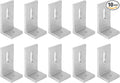 10-Pack Heavy-Duty Aluminum Alloy L-Foot Solar Mounts Photovoltaic Panel Mounting Bracket Photovoltaic Mount Waterproof Solar Panel Bracket for Roof PV System