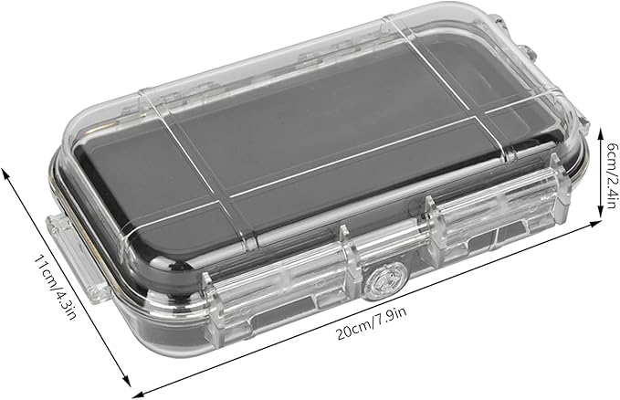 WaterproofStorage Case WaterproofBox Shockproof Drybox Outdoor Sports Survival Equipment Sealed Box for Boat Kayak and Camping Outdoor Gear Storage