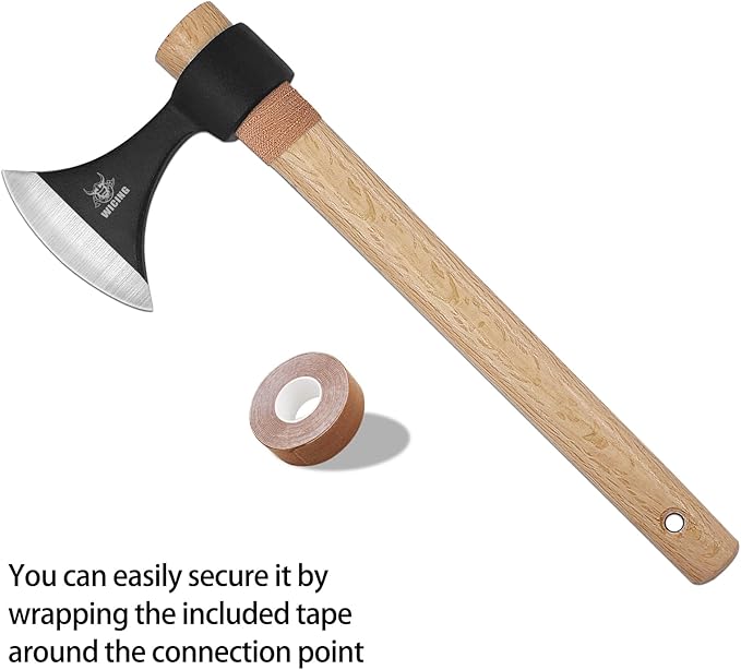 Throwing Axes 3 Pack 16.2-inch Throwing Tomahawks High Carbon Steel &amp Wooden Handle for Axe Throwing Recreation and Competition