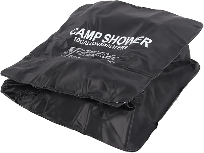 Solar Shower 40L Portable Cam Shower Thickened with vable Hose Solar Heating for oor Hiking Beach Swimming T STO