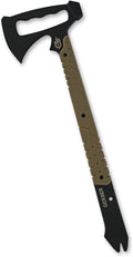Gerber Gear Downrange Tactical Tomahawk Survival Multitool Made in USA Camping Axe with Hammer Head and Steel Pry Bar Includes Sheath with Integrated Molle Straps