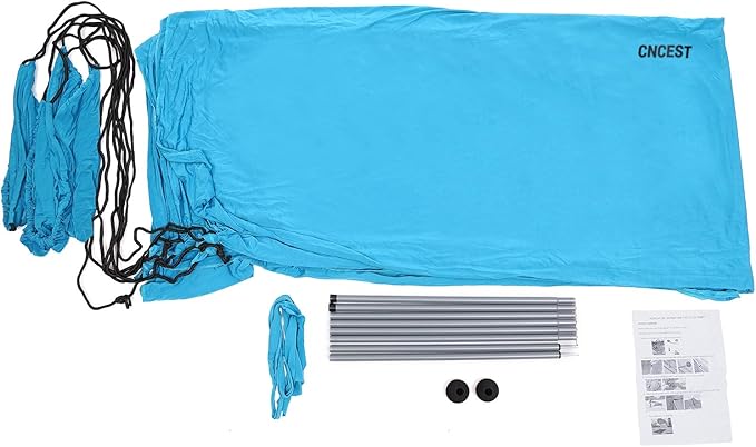 Shade Tent 10x10ft Portable Sun Shelter for Camping Beach Backyard Easy Setup with Sandbags Storage Bag UV Protection for Outdoor Picnic Fishing