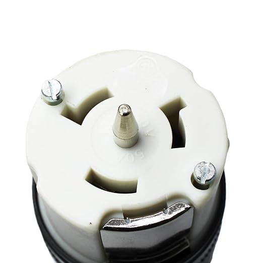 X-Haibei RV 50A 125V 250V Generator Connector NEMA SS2-50R Female Locking Power Cord Plug 12500 Watts