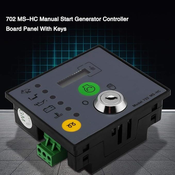 FTVOGUE Manual Start Generator Controller Board Panel DSE702 Module