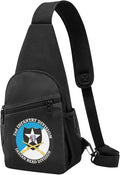 2nd Infantry Division with Rifles Chest Pack Leisure Shoulder Crossbody Chest Bag