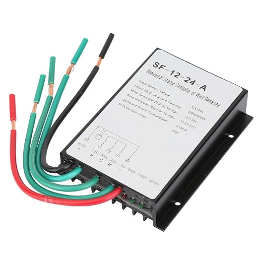 Wind Turbine Controller 12V/24V 300W/600W Wind Turbine Generator Regulator Battery Charging Regulator