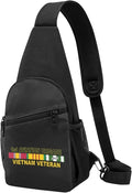 US Army 1st Aviation Brigade Vietnam Veteran Chest Pack Leisure Shoulder Crossbody Chest Bag