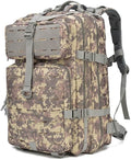 Outdoor Sports Pack Hiking Bag Tactical Rucksack Camo Knapsack Combat Camouflage Tactical Molle Backpack - ACU