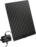 20W Solar Battery Maintainer &amp Trickle Charger MPPT &amp Pulse Tech Solar Panel Kit 12V Lead-Acid Battery Charger Weatherproof for Car Boat Dump Trailer Outdoor Use