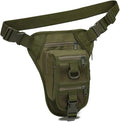 Multi-Purpose Tactical Drop Leg Bag for Men Tactical Thigh Pack Military Utility Pouch Cross Over Leg Outdoor Cycling Hiking Thigh Bag